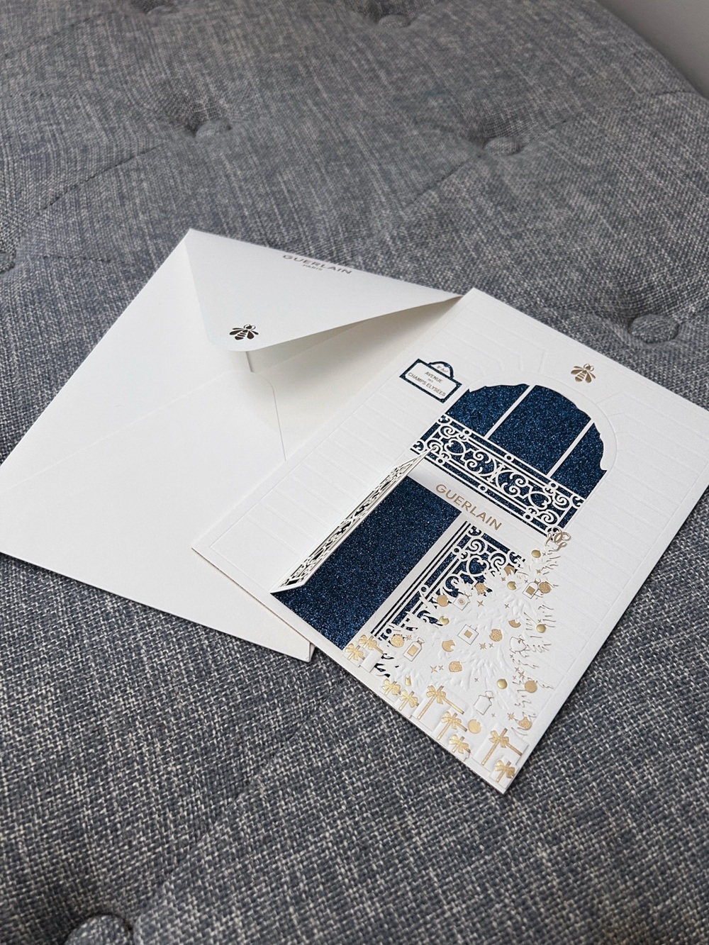 Guerlain Holiday limited posts card